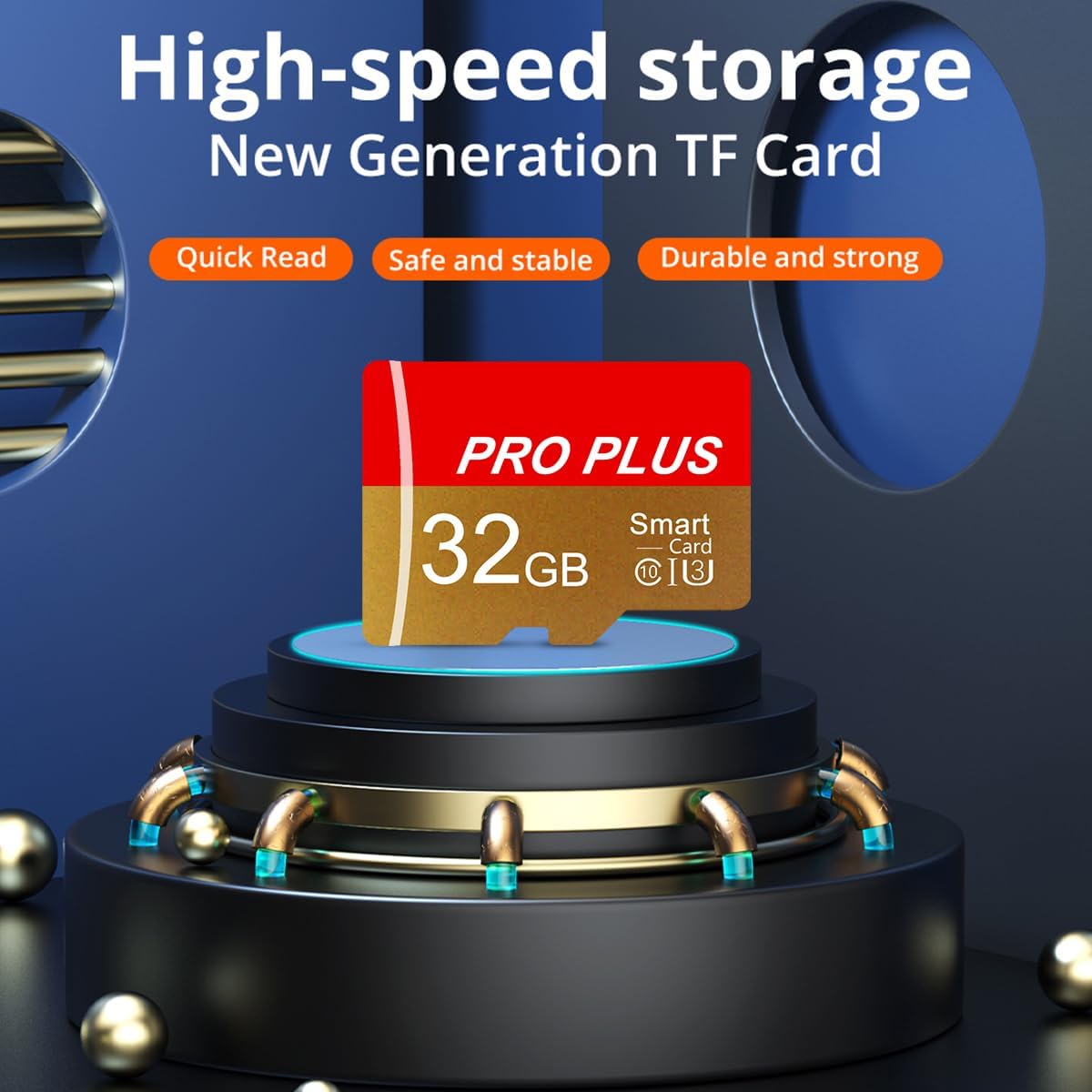2 Pack TF Card 32GB with Adapter