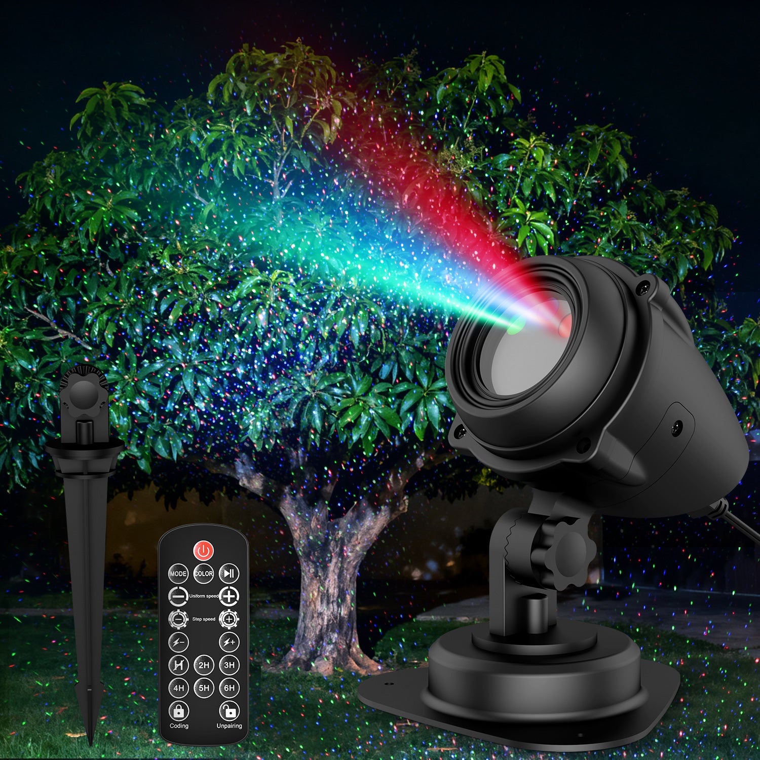 RGB Firefly Laser Lights Outdoor