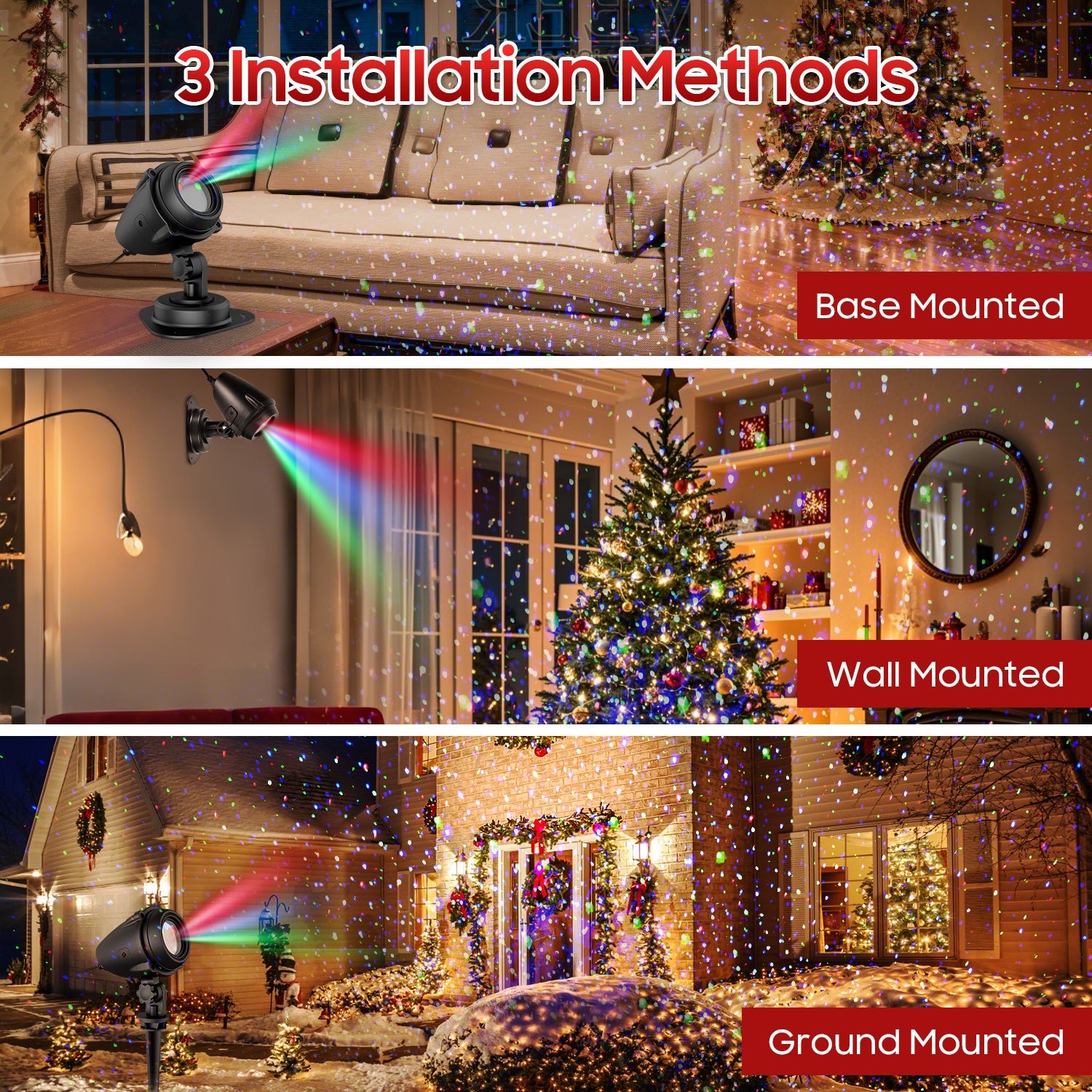 RGB Firefly Laser Lights Outdoor