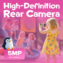 Kids Toys Smart Phone, 3.97" Touchscreen Toddler Phone with 220+ Learning Games, Camera, Parental Control, Educational Phone for Girls Ages 3-9, Birthday Gift