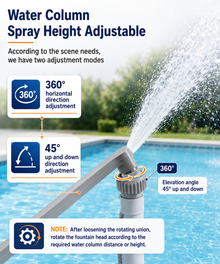 Pool Fountain for Above Ground & Inground Pools
