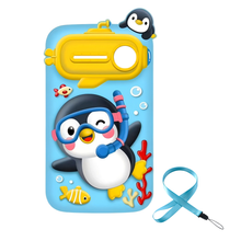 D2 3.97" Silicone Phone Case with Camera Protection & Lanyard